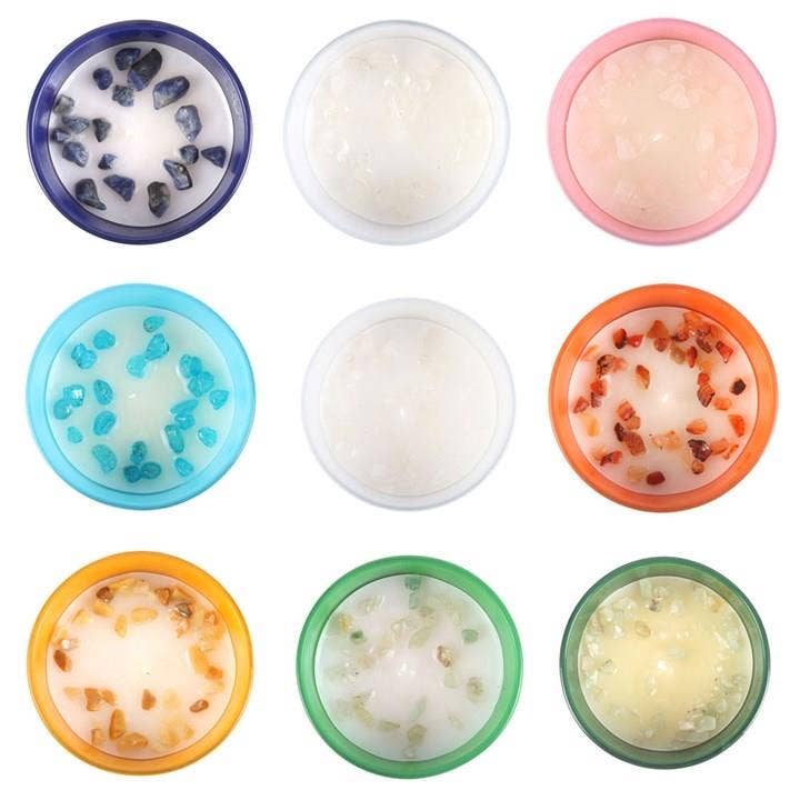 Scented Zodiac Crystal Candle.