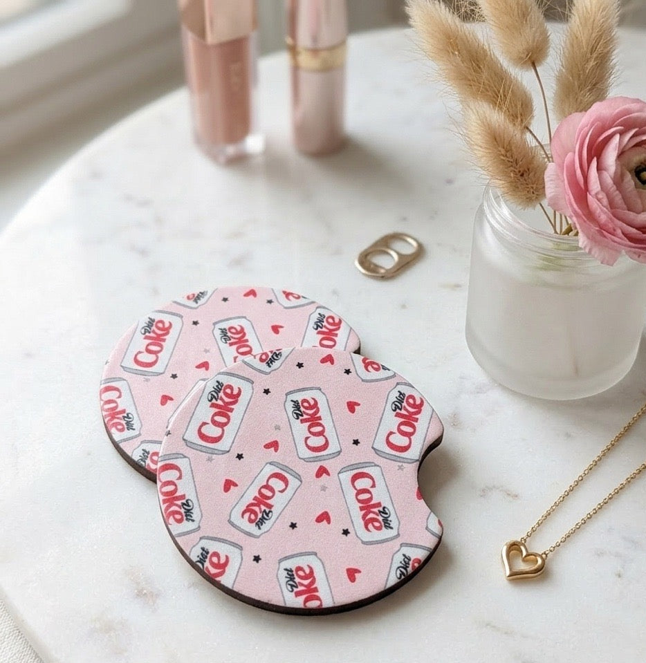 Diet Soda Car Coasters
