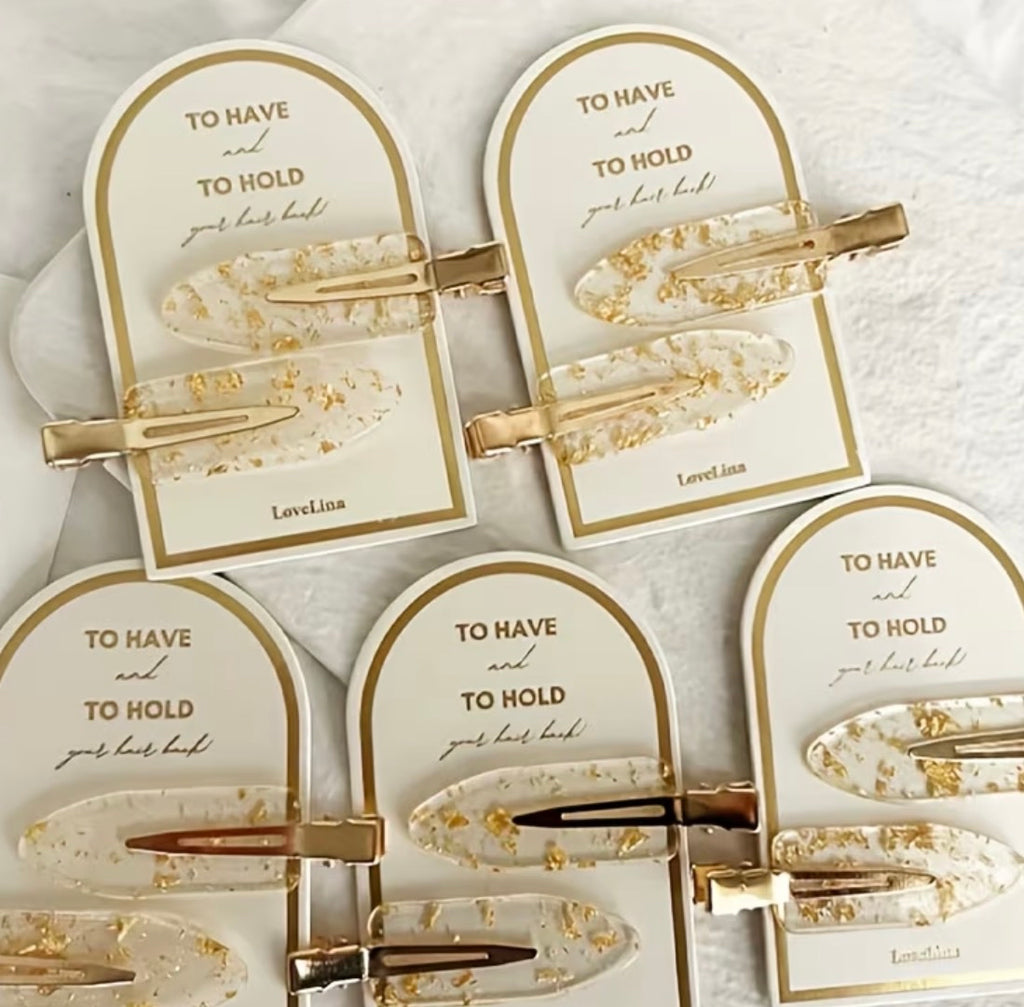 To have and to hold hair clips