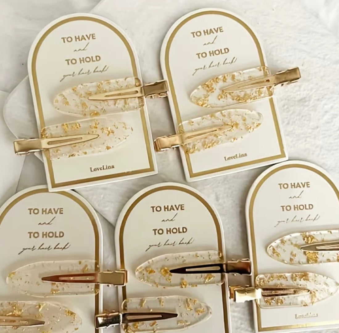 To have and to hold hair clips
