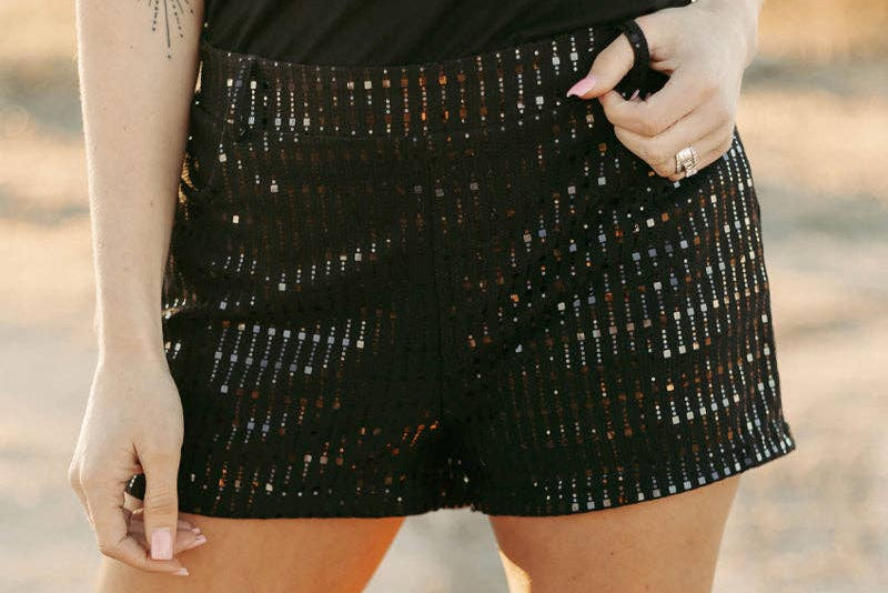 Shimmy Up Shorts Black