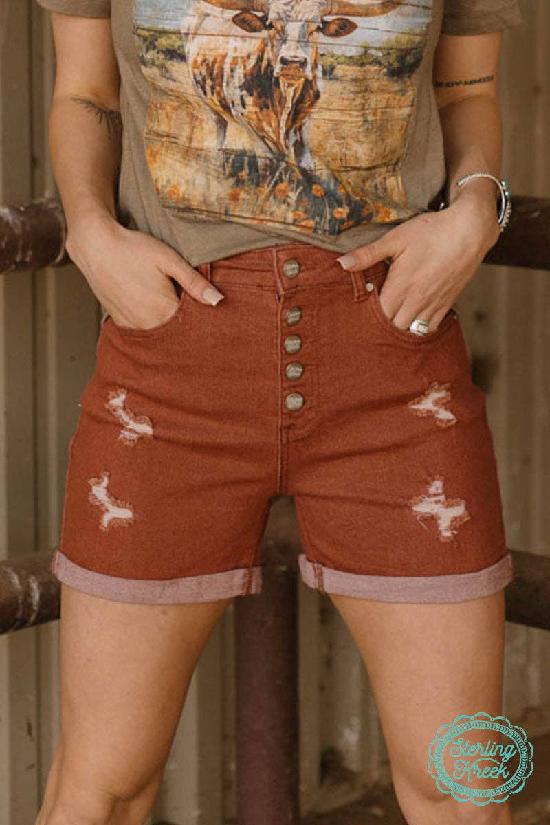 Tennessee Walking Shorts Rust
