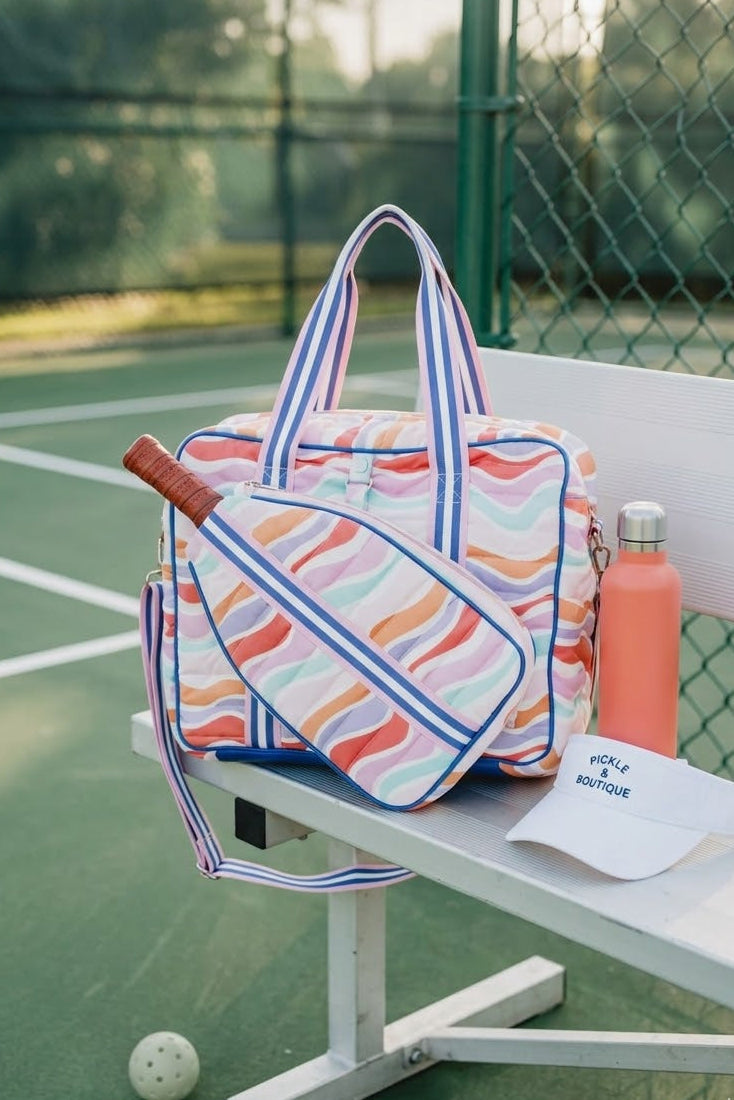 Retro Wave pickleball bag